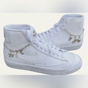 Nike Blazer Mid ‘77 LX White Metallic Gold Lucky Charms Shoes Sneakers DM0850 6